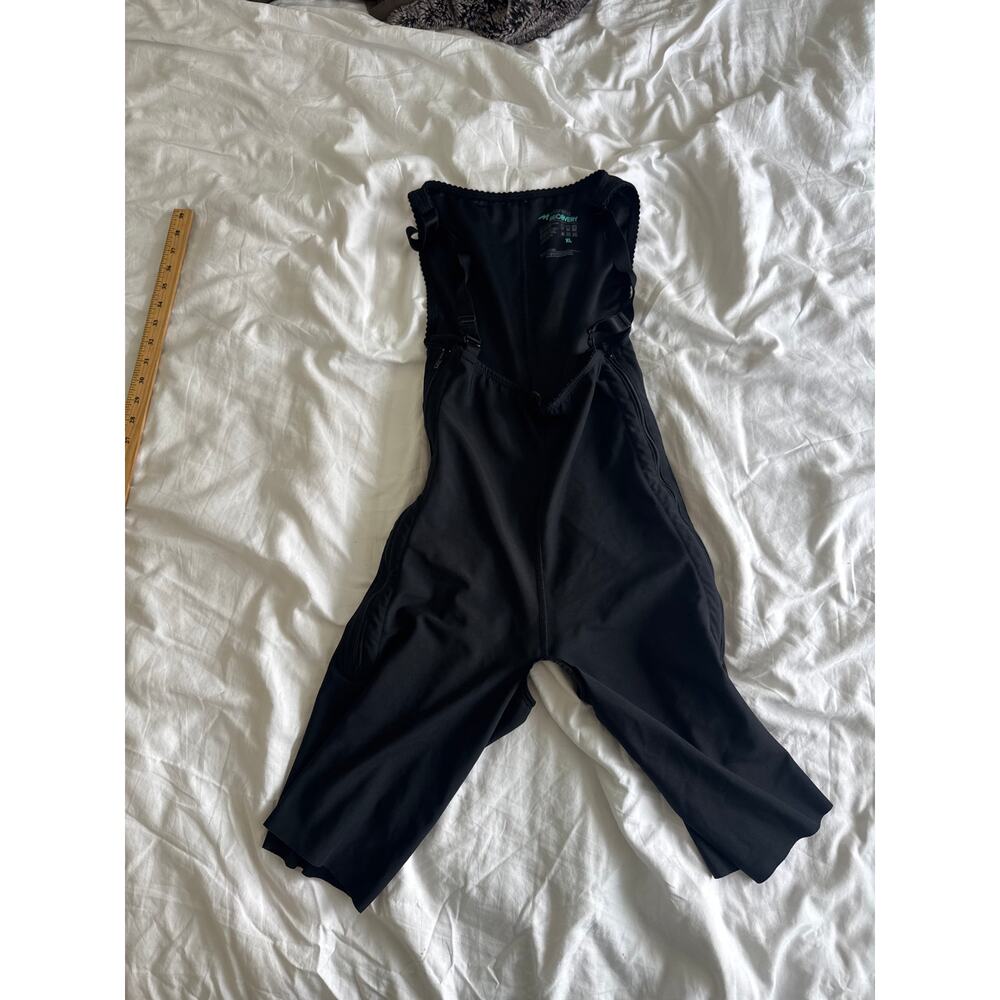 Marena Recovery Post Op Surgery Compression Girdle Shorts with Suspenders